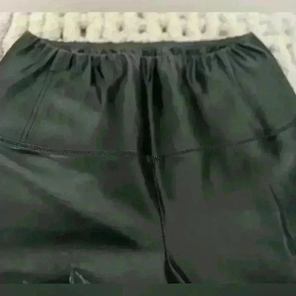 High Waisted Faux Leather Leggings & Moto Ribbed Leggings Small - Picture 4 of 12